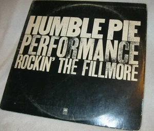 Vinyl HUMBLE PIE 1970 "ROCKIN THE FILLMORE" Gatefold w/ Cutouts FIRST SP3506 - Imagen 1 de 7