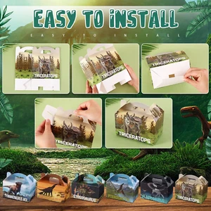 24 Pcs Dinosaur Favor Boxes for Birthday Party Dinosaur Treat Boxes Dinotheme... - Picture 1 of 7