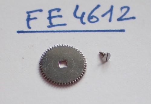 Rochet 415 + Vis Pour Montre JEJ 27 DC - Pièce Détachée D'occasion - Bon état