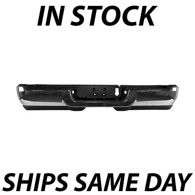 NEW Chrome Steel Rear Step Bumper Assembly for 2019-2024 RAM 2500/3500 Pickup - Image 1 of 4