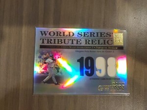 2003 TOPPS TRIBUTE WORLD SERIES JERSEY RELIC TONY GWYNN 1998  /425