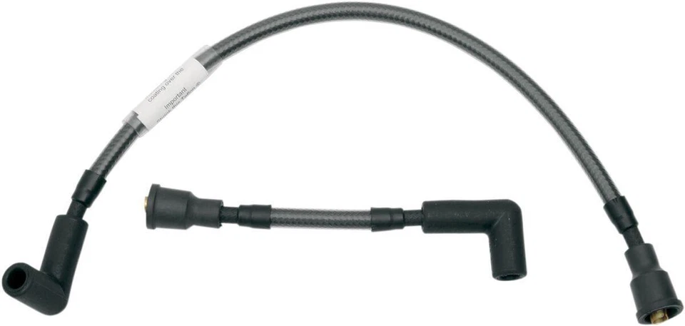 Magnum Shielding Spark Plug Wire For Harley Davidson FL 1200 1977 165 mm Black - Image 1 of 1