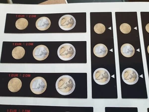 €  Aufkleber  für ältere DM  Spielautomaten  4 Grössen  33 Stück /  3 x Bogen - Bild 1 von 6