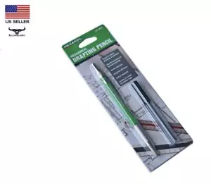 2mm Mechanical Drafting Pencil w/ (7) HB Medium Leads Architect Engineer Artist - Picture 1 of 8