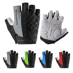 Men's Breathable Half Finger Gloves Bicycle Sport Gloves for MTB Gravel Cycling
