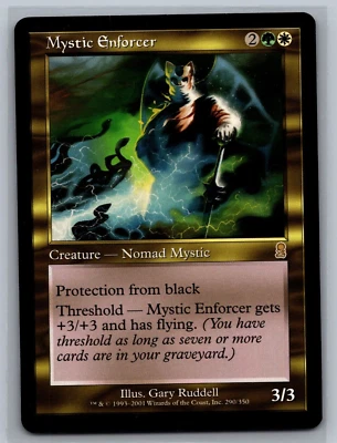 Magic The Gathering Odyssey Mystic Enforcer #290/350 MTG TCG CCG - Image 1 of 2