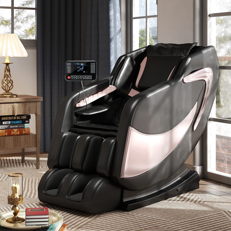 New Full Body Zero Gravity Massage Chair Recliner Heat,Shiatsu,8 Points,5 Modes - Image 1 of 4