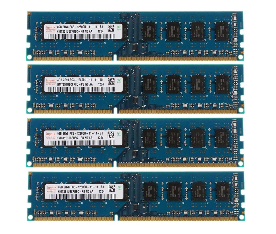 Samsung 8GB (4 x 2GB)  1Rx8 PC3-12800U DDR3 MHz Memory - PTD-XPS730C/2G - Image 1 of 1