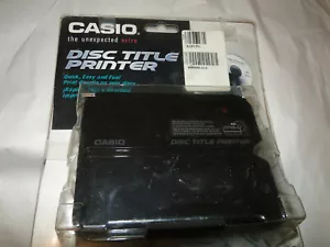 Casio Disc Title Printer CW-E60-L Disc Printer PART ONLY PC Connectable - Picture 1 of 4
