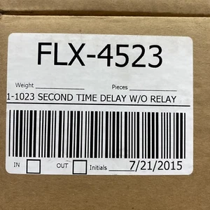 NEW FLX-4523 SECOND TIME DELAY W/O RELAY AP CUMBERLAND FREE SHIPPING - Picture 1 of 11