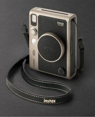 RARE NEW Instax mini Evo FUJIFILM 90th Anniversary Bundle Titanium Gold Limited - Image 1 of 4