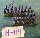 Lot d'infanterie American Civil War Union 15 mm bien peint H-114