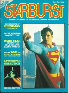 Starburst#5 Dec.1978 SUPERMAN THE MOVIE, DARK STAR, SILENT RUNNING - Picture 1 of 1