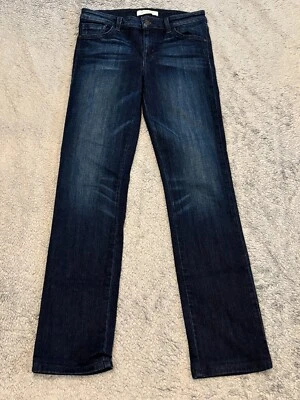 Pantalones de mezclilla Guess Jeans para mujer 26 Bootcut azul lavado oscuro informales Western Rodeo Foto 1 de 4