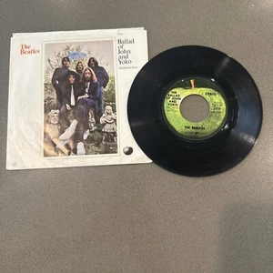Beatles Ballad Of John & Yoko / Old Brown Shoe w/PS 1969 Apple 2531 45rpm vinyl - Imagen 1 de 14