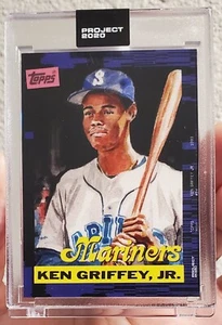 KEN GRIFFEY JR. Topps Project 2020 #66 by JACOB ROCHESTER SEATTLE MARINERS - Picture 1 of 2