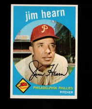 1959 Topps # 63 Jim Hearn NM-Mt