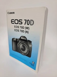 Canon EOS 70D Instruction Owners Manual EOS 70D Book  NEW - Picture 1 of 1