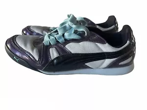 Puma Black and Purple Sport Running Athletic Shoes Women's Size 8 - Picture 1 of 8