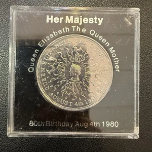 1980 Queen Elizabeth The Queen Mother 80th Birthday Crown. Nat West Bank Gu37 - Picture 1 of 2