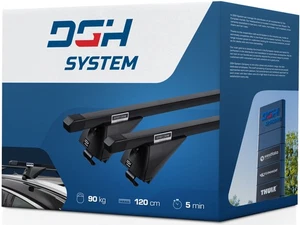 Barres de toit transversales BARRES pour Mazda 6 III BREAK depuis 2013 max 90 kg - Photo 1/16
