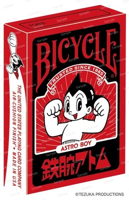 Bicycle Astro Boy Playing Cards Rare Trump Japan Anime Card Sealed Pack - Image 1 of 3