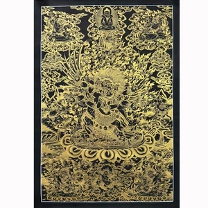 Tamaño grande Vajrakilaya Thangka, Bendito Vajrakilaya Thanka - Imagen 1 de 9
