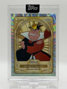 2025 Topps Disney Mint Queen of Hearts Minted PLATINUM Wave /50 - Bild 1 von 2