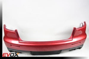 08-15 MITSUBISHI LANCER EVOLUTION EVO X REAR BUMPER COVER WHICKED WHITE W37 - Picture 1 of 7