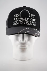 2017 Stanley Cup Champions Hat Reebok NHL Adjustable Cap - Picture 1 of 6