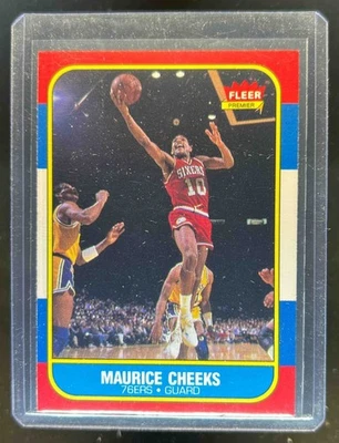 1986-87 Fleer Maurice Cheeks #16 76ers - Image 1 of 2
