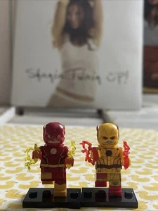 THE FLASH REVERSE BARRY ALLEN LEGO MINIFIG FIGURE justice league lightning bolt - Picture 1 of 5