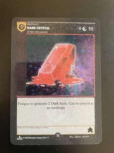 2020 METAZOO SAMPLE DARK CRYSTAL HOLO BLACK BORDER /100 GRAIL - Picture 1 of 2