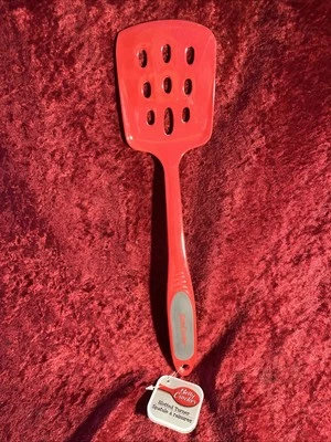 RED Slotted Spatula NWT Betty Crocker  Cooking Utensils - Image 1 of 4