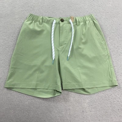 Chubbies Everywhere Shorts Mens Medium Green 6" Inseam Drawstring The Basils - Image 1 of 4