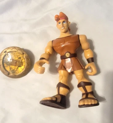 Figura Hércules 1999 Vintage Disney Adventures exclusiva de Disney Store Foto 1 de 4
