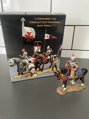 KING & COUNTRY CRUSADER MK027 CRUSADER MOUNTED SALADIN LEADER - PERFECT - Image 1 of 4