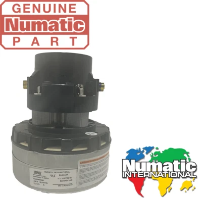 Numatic Vacuum Motor 230v Bypass 2 Stage 205411 Wet Vacs WV570, WVD570 + More