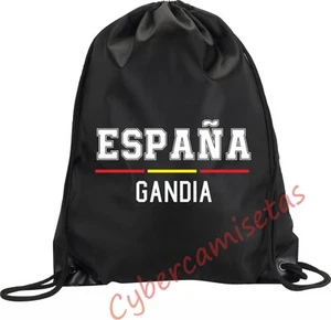 MOCHILA BOLSA SACO GANDIA BOLSO GIMNASIO BOLSA DEPORTE ESPAÑA MODELO 1 - Bild 1 von 1