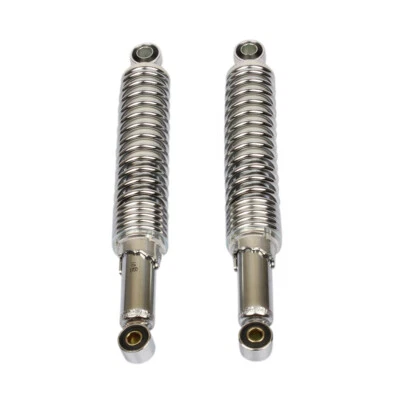 Jeu d'amortisseurs chromés pour Kawasaki H1 500 KH 500 H2 750 # 45014-056 45014- - Photo 1/2