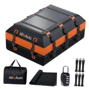 Car Rooftop top Cargo Carrier 21 Cubic feet Waterproof for All Cars - Picture 1 of 8