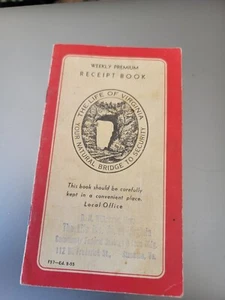 PREMIUM QUITTUNGSBUCH - LEBENSVERSICHERUNGSGESELLSCHAFT VON VIRGINIA - 1960 - Bild 1 von 4