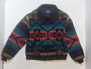 Chaqueta de Colección Pendleton Alta Calidad Western Wear Para Hombre Mediana Arco Iris Azteca - Imagen 1 de 12