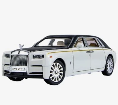 Modellauto no Burago no maisto Rolls Royce Phantom 1:26 luci suoni retrocarica - Immagine 1 di 4