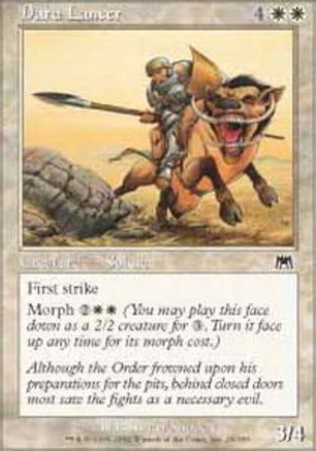 Daru Lancer - Foil ~ Lightly Played Onslaught MTG Magic UltimateMTG White Card - Image 1 of 1
