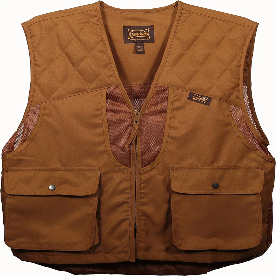 GAMEHIDE QUAIL VEST-MARSH BROWN - Image 1 of 1