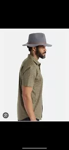 Brixton Unisex Wesley Wool Fedora Hat Gray Size XL 7 3/4 - Picture 1 of 10