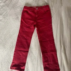 6T Red Slim Fit Kids Jeans - Picture 1 of 4