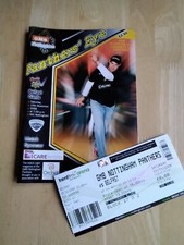 2008/9 NOTTINGHAM PANTHERS V BELFAST GIANTS ELITE ICE HOCKEY 15/11/08 +TICKET