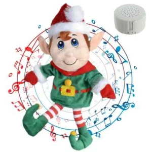 Record Your Own Plush 16 inch Jingle the Christmas Elf Build-A-Bear -Festive Fun - Picture 1 of 4